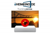 Set: Samsung LSP9T + celexon CLR UST Rahmenleinwand II | HEIMKINO.DE Tuning Edition