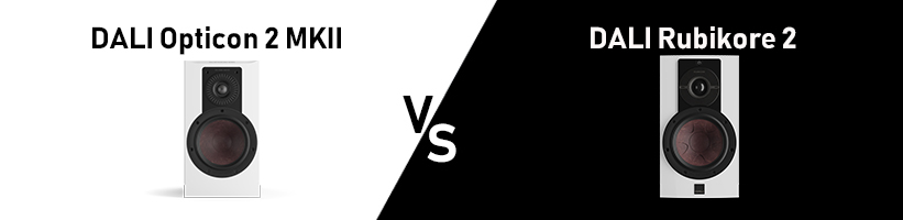 DALI Opticon 2 MKII vs DALI Rubikore 2