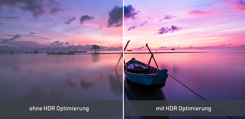 Optoma Photon Life PK31 HDR SDR Bildvergleich