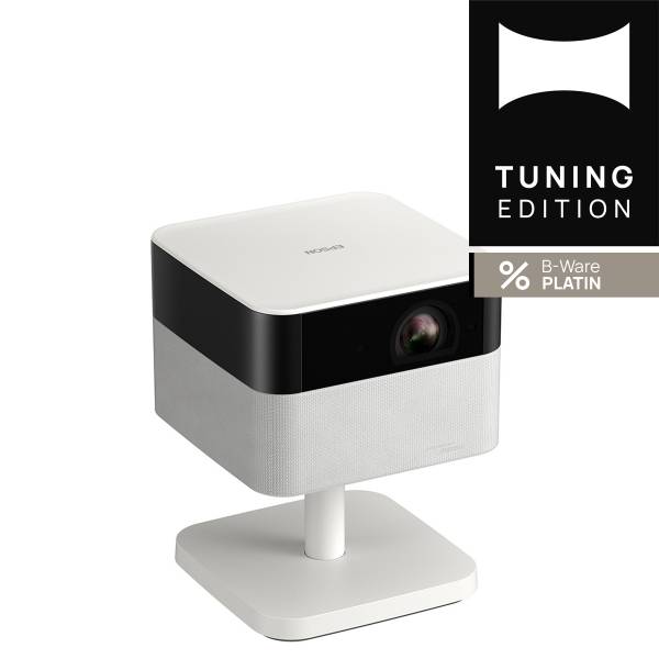 Epson Lifestudio Flex EF-71 tragbarer FHD Smart-Projektor mit Sound by Bose und Google TV in Diamond