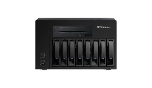 R_volution NAS - 8-Bay NAS Speicher für Mediaplayer