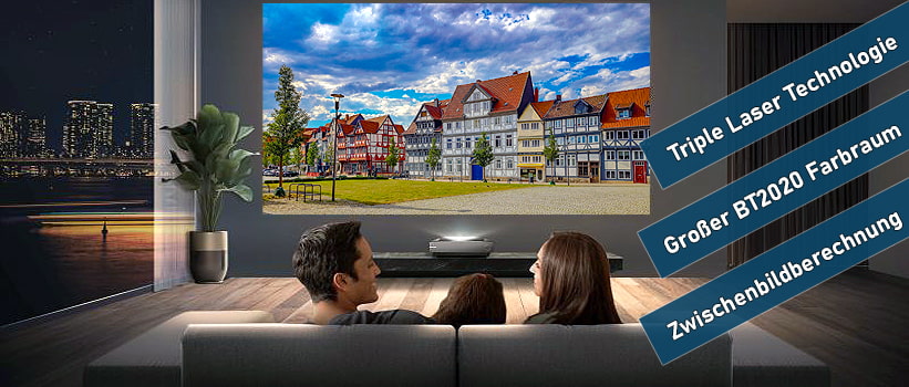 Hisense PX1-Pro Laser TV Anwendung