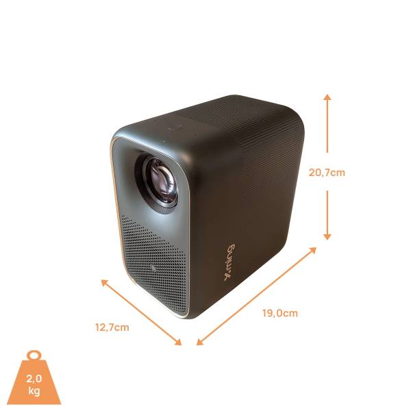 Formovie Xming Page Two All-in-One Smart Heimkino Full HD Beamer mit Google TV und zertifiziertem Ne
