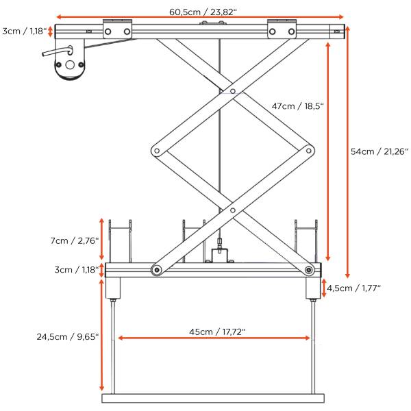 Celexon Deckenlift PL400 HC Plus