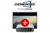 Set: BenQ TK860i + DELUXX Slowmotion Rolloleinwand | HEIMKINO.DE Tuning Edition
