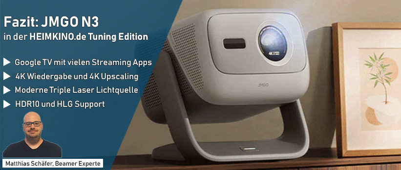 JMGO N3 Beamer Fazit Test