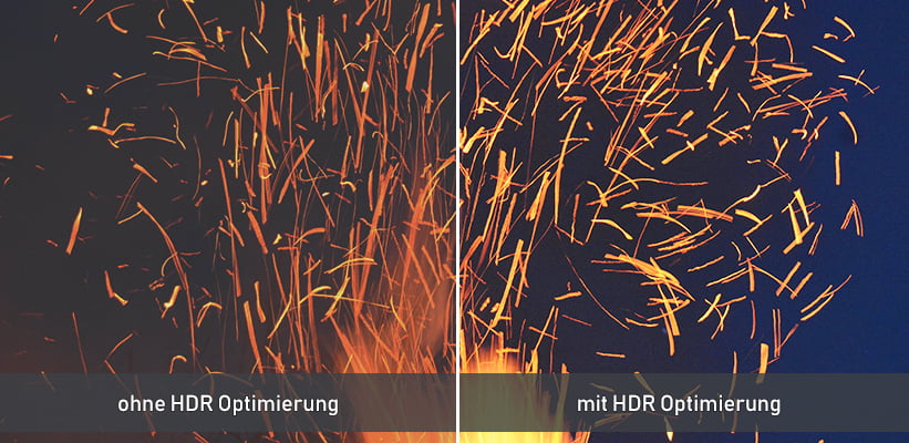 Epson EF-71 HDR Optimierung Vergleich