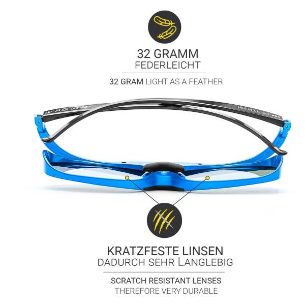 Hi-SHOCK DLP Pro Blue Heaven - DLP Link 3D Brille mit Akku