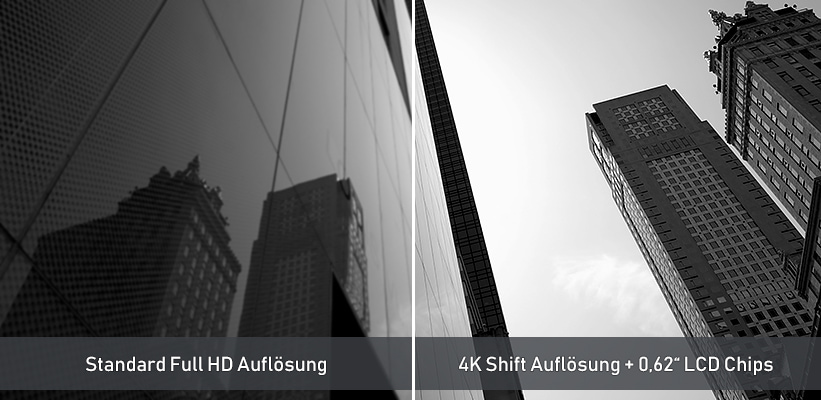 Epson EF-72 Vergleich Aufloesung