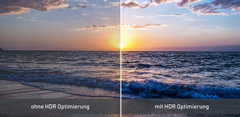 LG ProBeam BU70QGT Kontrast HDR