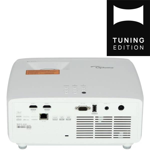 Optoma UHZ35ST - 4K HDR Laser Beamer | HEIMKINO.de Tuning Edition