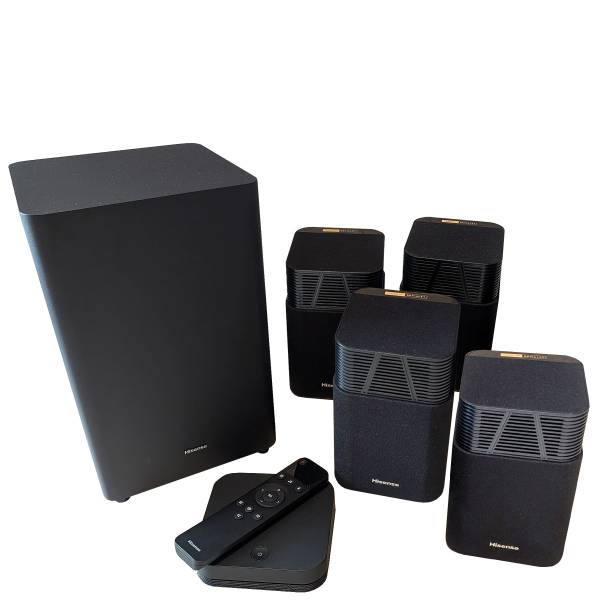 Hisense HT Saturn - 4.1.2 Wireless Dolby Atmos Lautsprecher System