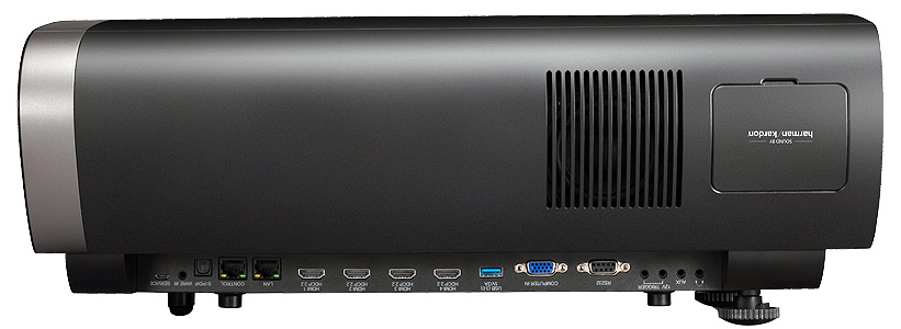 ViewSonic X100-4K HDMI USB Anschlüsse