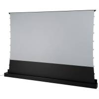 celexon UST Hochkontrast Bodenscheren Leinwand - HomeCinema Plus, 100" schwarz - B-Ware Platin
