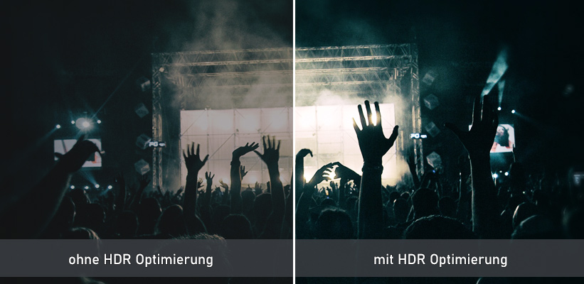 LG PF610P Kontrast HDR Vorteil