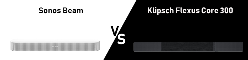 Sonos Beam Smarte Soundbar Weiss oder Klipsch Flexus Core 300 Schwarz