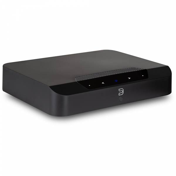 Bluesound POWERNODE EDGE HD kompakter kabelloser Streaming Stereoverstärker für Multiroom, Schwarz