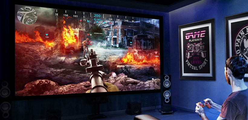 Sony Bravia Projektor 8 VPL-XW6100ES Schwarz Gaming Vorteil