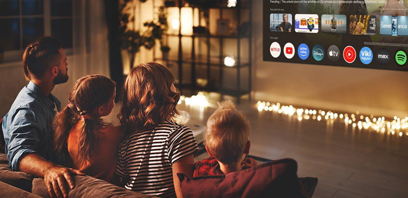 Epson EH-LS670B Laser TV Streaming Apps