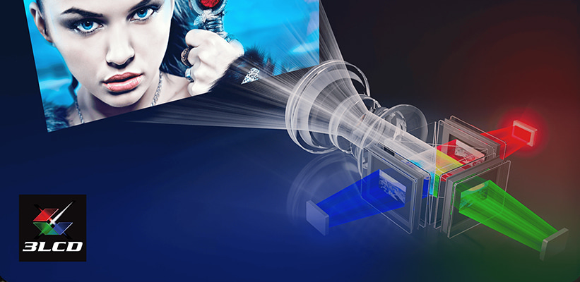 Epson EF-62N Projektionstechnologie Aufbau