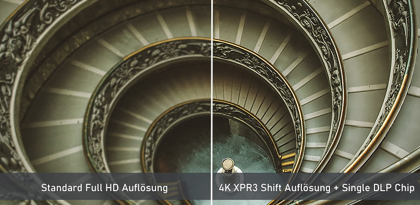 BenQ X3000i Full HD oder 4K Auflösung Vergleich