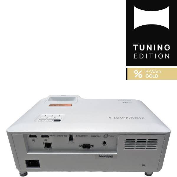 ViewSonic LS901-4K Beamer mit 5500 Lumen, 4K-HDR-Unterstützung und 360°-Projektion für kreative Inst