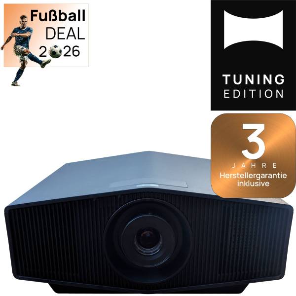 Sony BRAVIA Projektor 7 Schwarz - 4K HDR Laser Beamer | HEIMKINO.de Tuning Edition