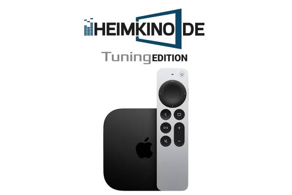 Apple TV WiFi 64GB (2022) - 4K Streaming Player | HEIMKINO.DE Tuning Edition