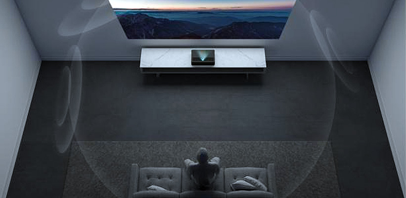 Xiaomi MI 4K raumklang soundbar beamer