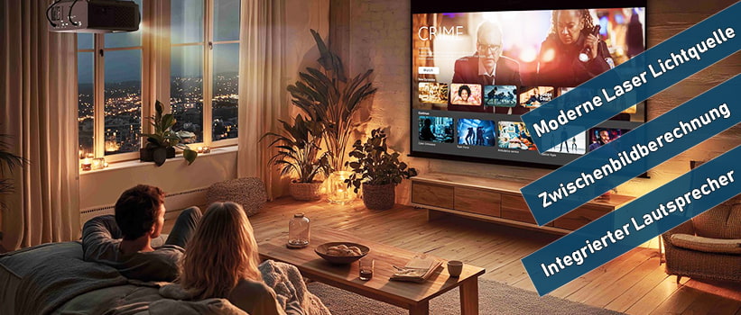 Optoma Photon Beam PK52 Wohnraum Installation