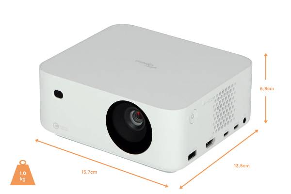 Optoma ML1080 - Full HD HDR Laser Beamer | HEIMKINO.DE Tuning Edition