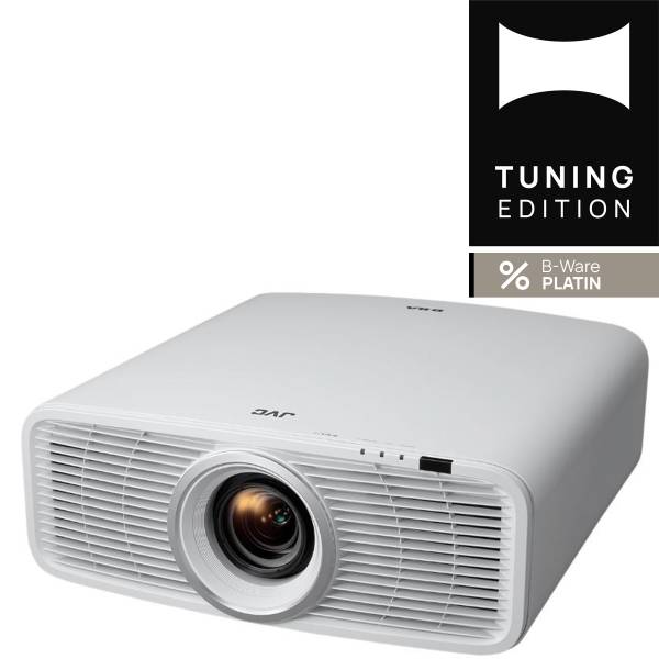 JVC DLA-NZ500/W Heimkino Beamer mit nativer 4K-Auflösung, 40.000:1 Kontrast und HDR10+ - B-Ware Plat