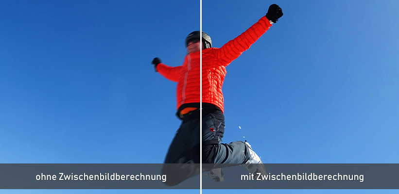 Optoma UHZ58LV PureMotion Zwischenbildberechnung