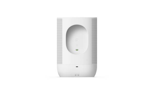 Sonos Move 2 tragbarer Smart Lautsprecher für zuhause und unterwegs in Weiß