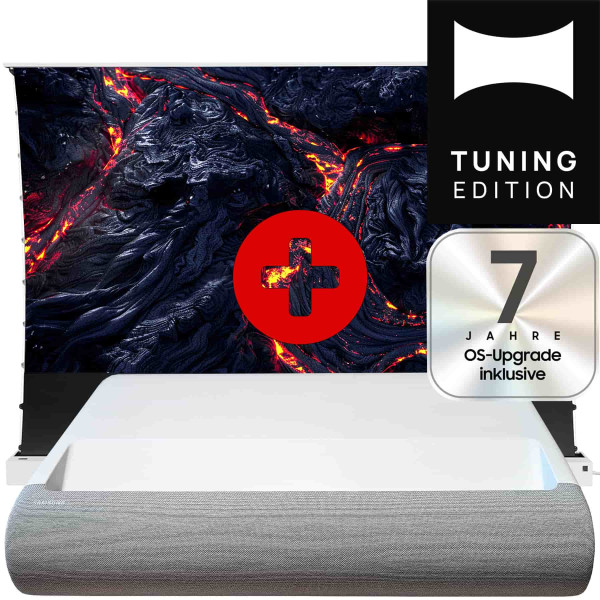 Set: Samsung The Premiere 9 (LPU9D) + celexon CLR UST Kontrastleinwand II
