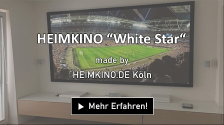 Heimkino White Start Referenz Installation