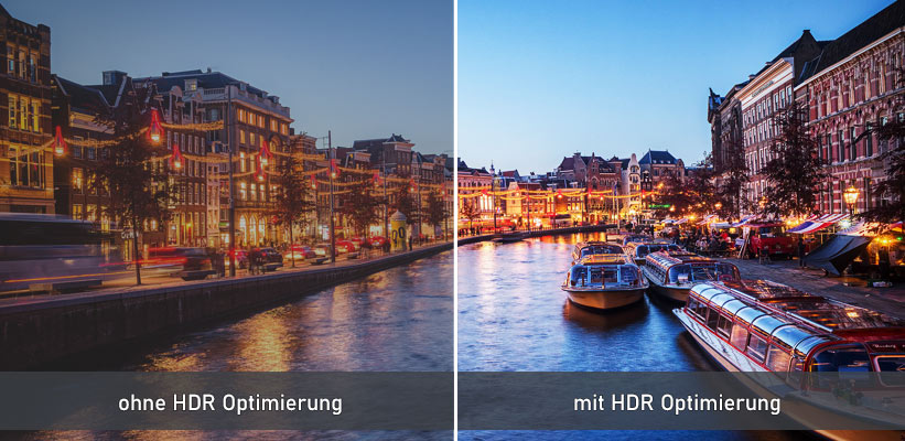 LG Vivo HDR Kontrast Vergleich