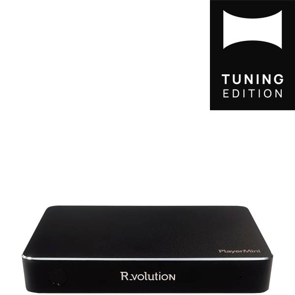 R_volution PlayerMini - 4K UltraHD HDR Mediaplayer | HEIMKINO.de Tuning Edition