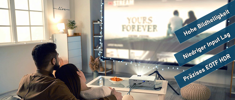 Acer H6815GTV Heimkino Beamer Installation