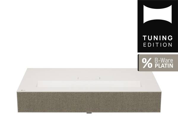 LG HU915QE Beamer, UST, Laser, Smart TV, 4K, 3700 Ansi - Demoware Silber