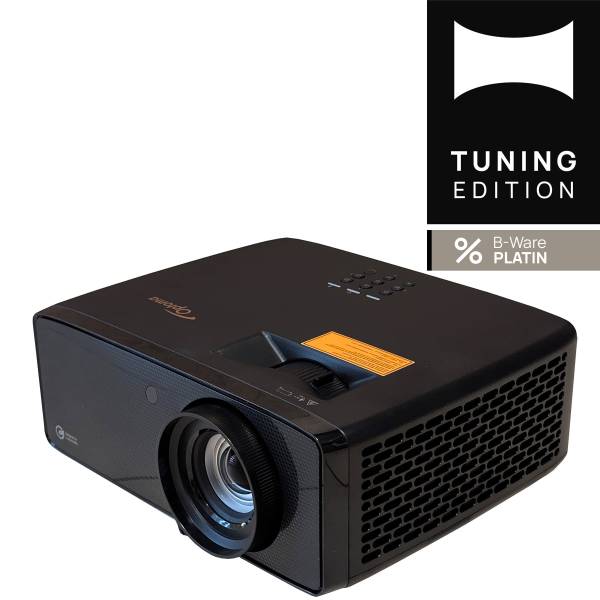 Optoma UZ38x 4K UHD Laser Heimkinoprojektor mit PureEngine Ultra - B-Ware Platin
