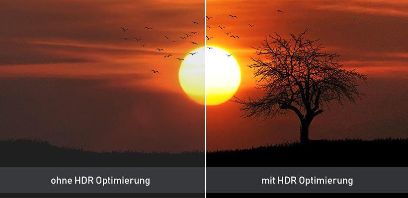 Samsung LPF5D HDR Leistung Vergleich