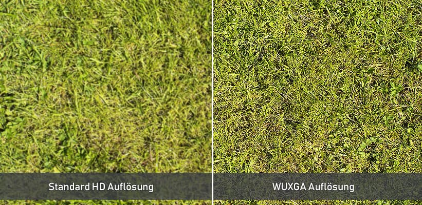 Epson EB-L530U WUXGA Aufloesung Vergleich