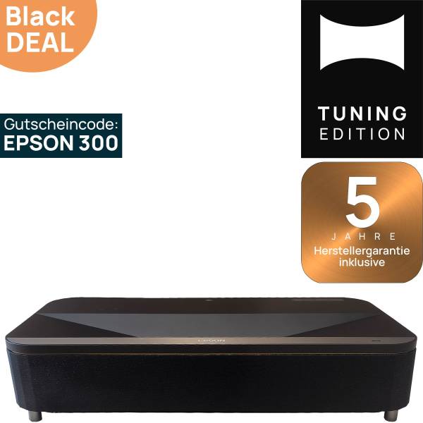 Epson EH-QS100B - 4K HDR Laser TV Beamer | HEIMKINO.de Tuning Edition