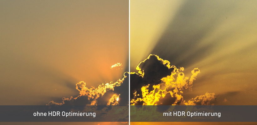 JMGO PicoPlay+ Kontrast Schwarzwert HDR