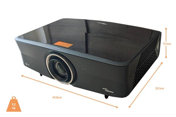 Optoma UHZ68LV - 4K HDR Laser Beamer | HEIMKINO.DE Tuning Edition