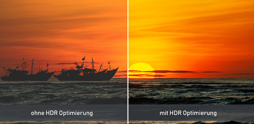 JMGO N3 Kontrast Schwarzwert HDR
