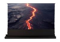 celexon CLR UST Kontrastleinwand II Plus 280 x 158cm - 130" schwarze Bodenleinwand