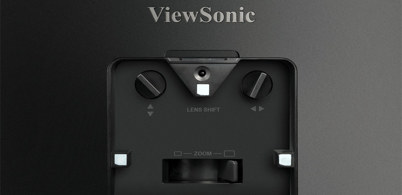 ViewSonic X100-4K Lens Shift Beamer Installation