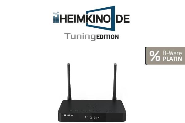 Zidoo Z9X Pro - B-Ware Platin | HEIMKINO.DE Tuning Edition